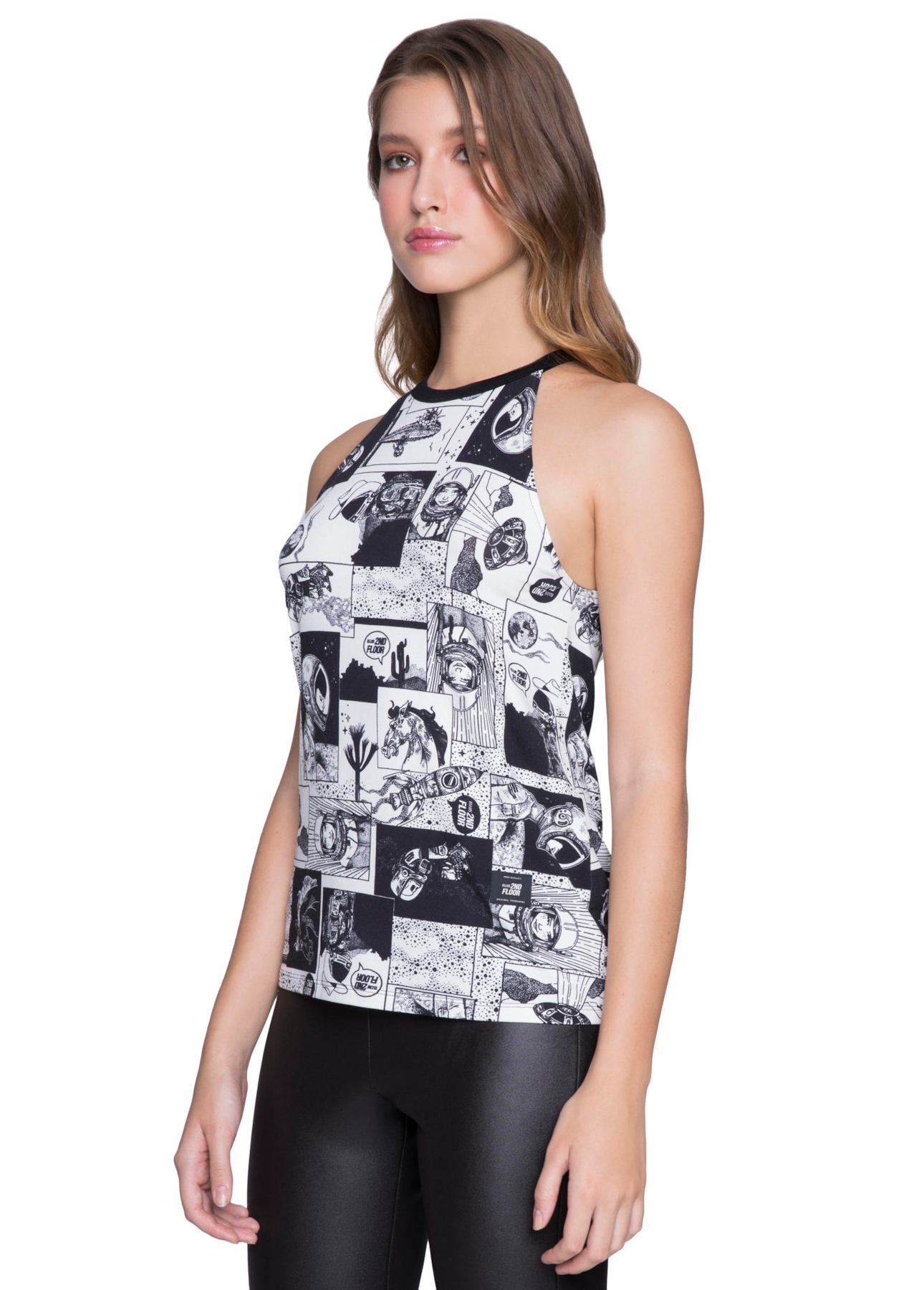 Regata Space Geek Halter Off White