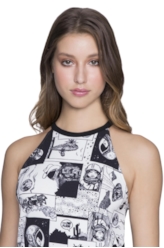Regata Space Geek Halter Off White