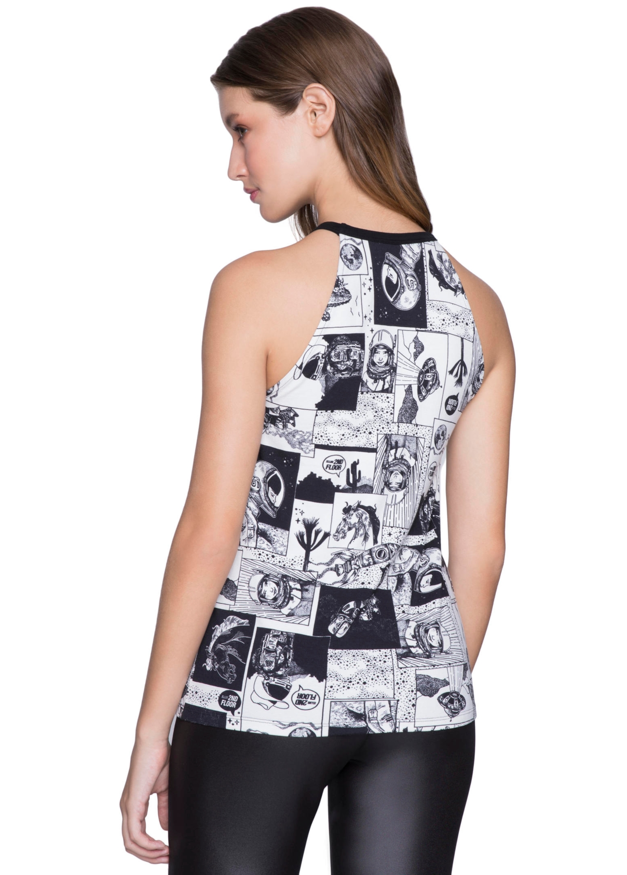 Regata Space Geek Halter Off White
