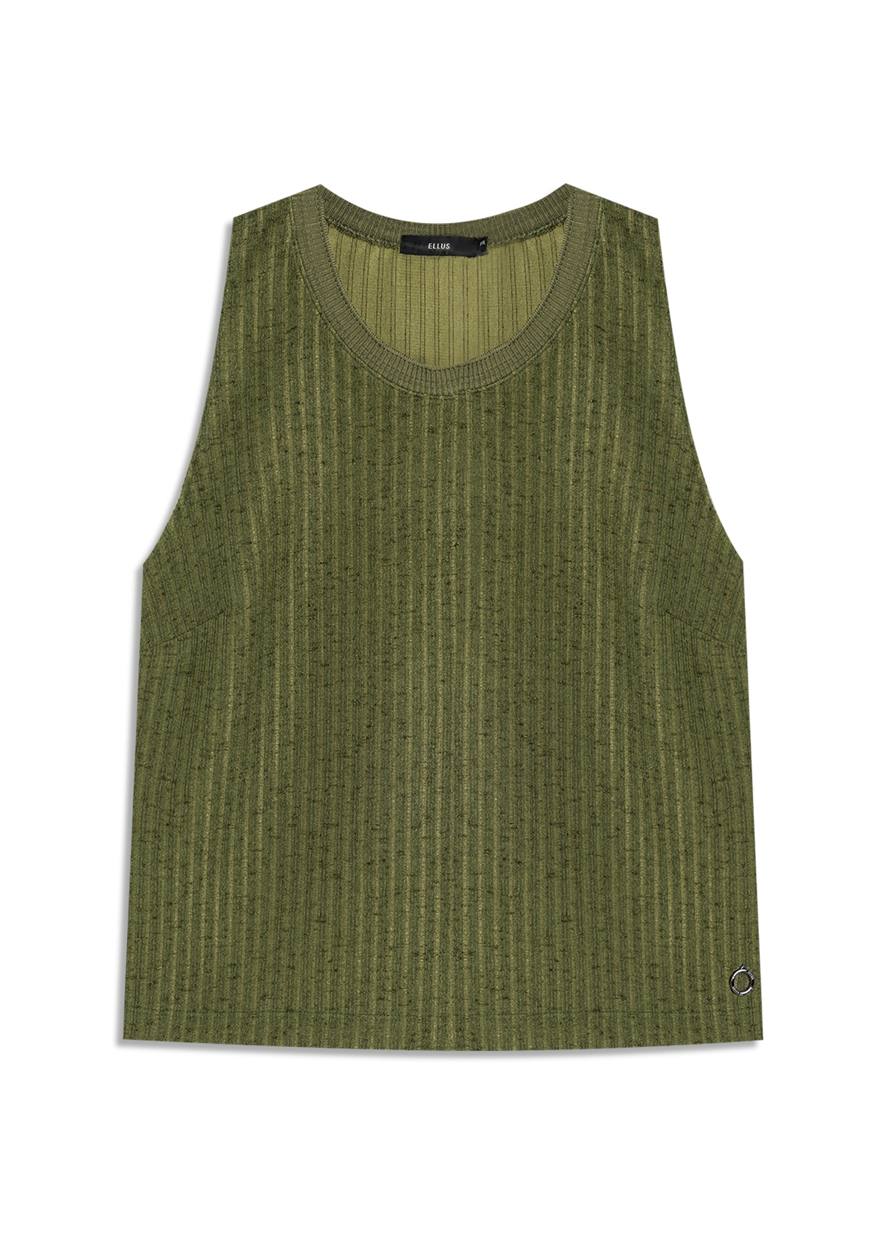 Regata Tricot Lino Verde Oliva