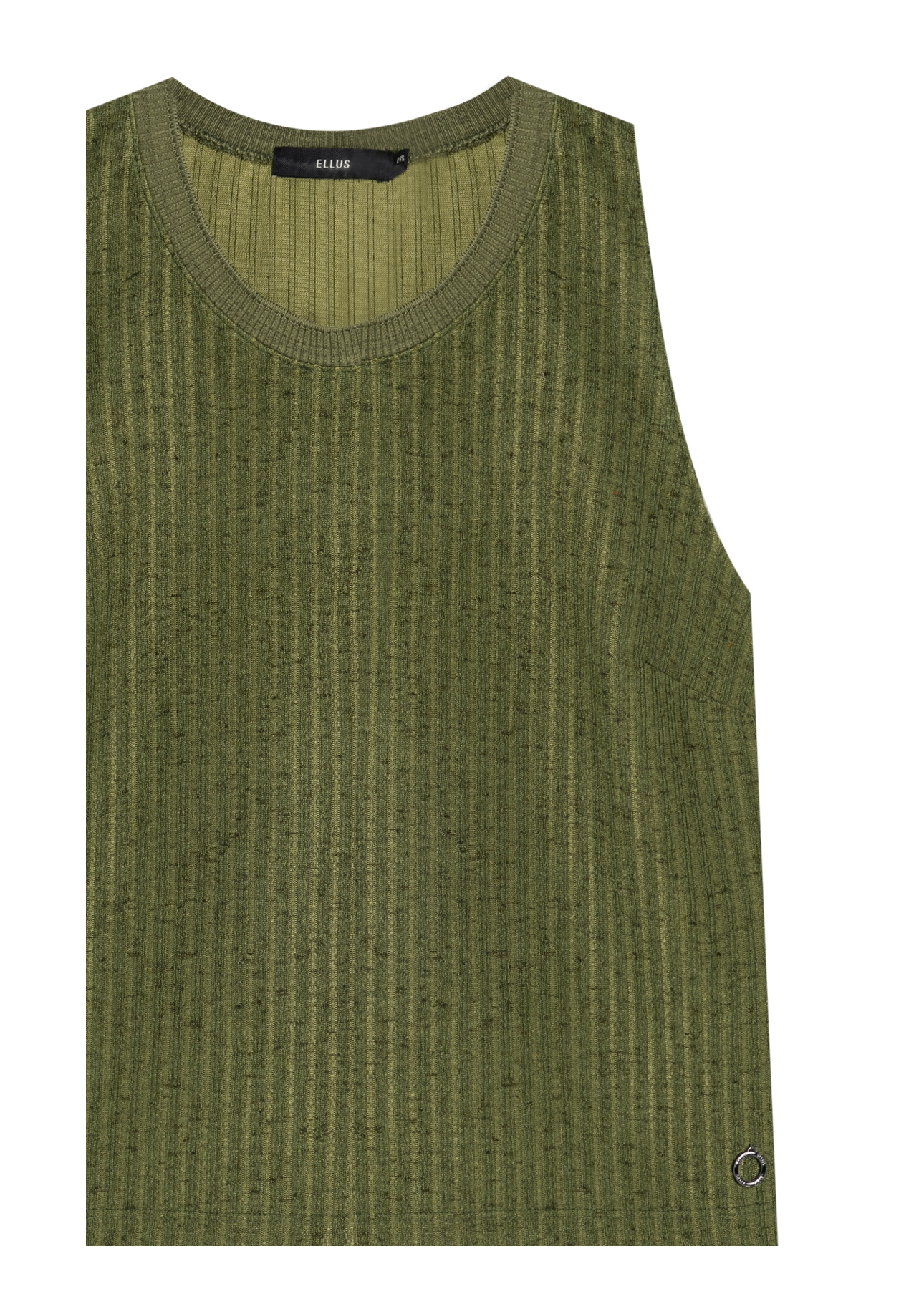 Regata Tricot Lino Verde Oliva