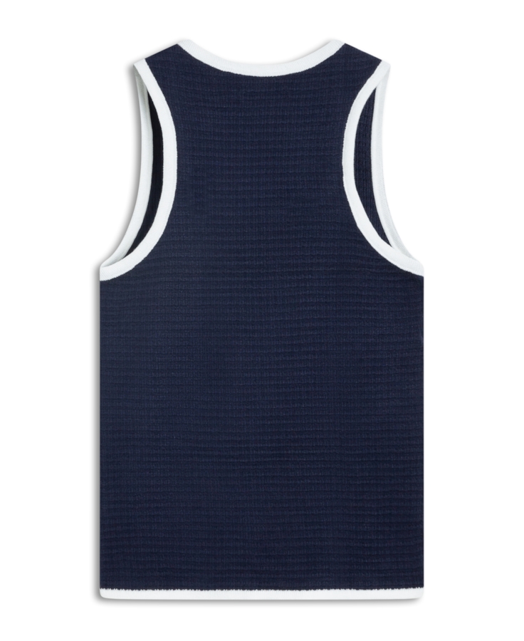 Regata Tricot Tech Blend Texture Dark Navy