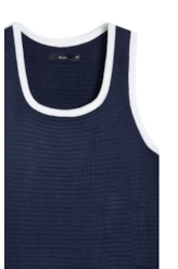 Regata Tricot Tech Blend Texture Dark Navy