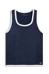 Regata Tricot Tech Blend Texture Dark Navy