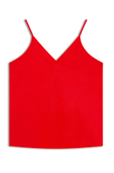 Regata Visco Viena Sleeveless Vermelho