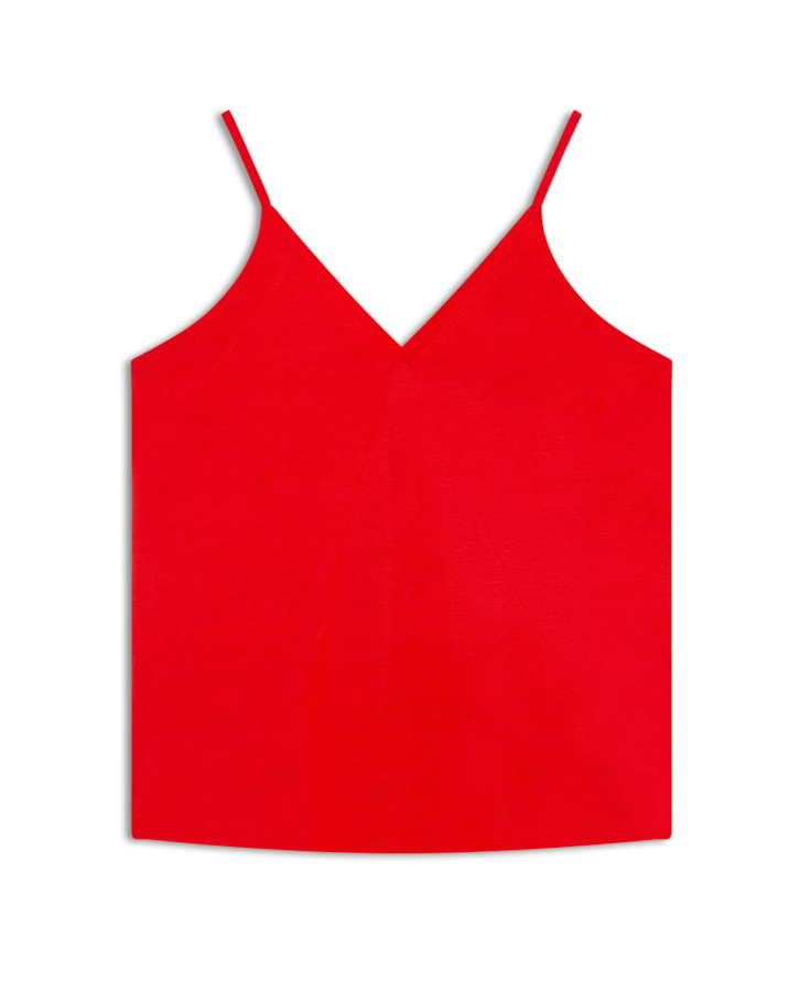 Regata Visco Viena Sleeveless Vermelho