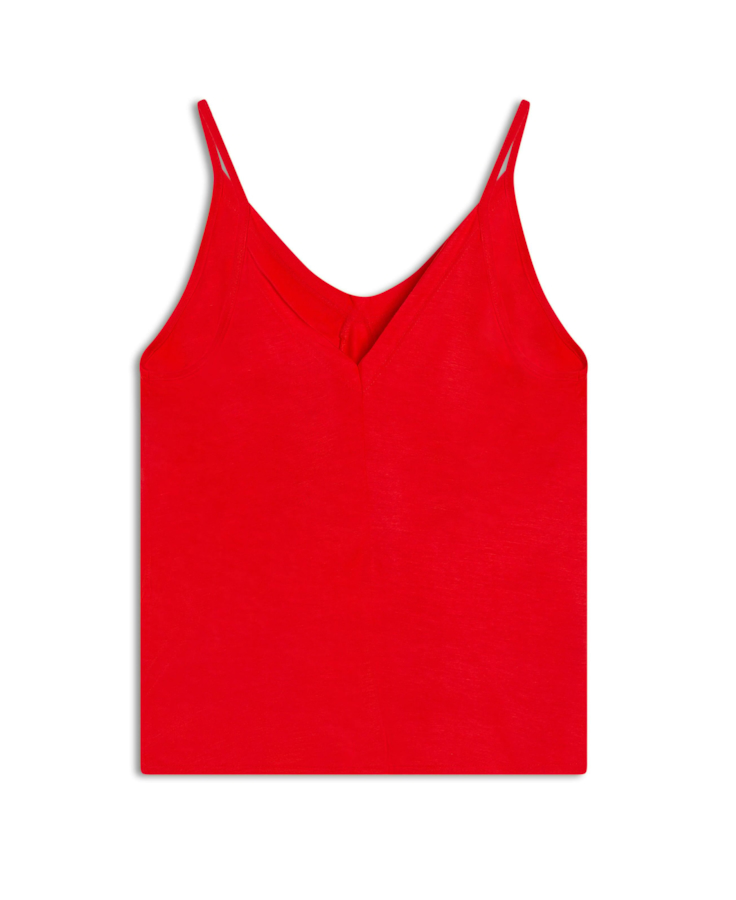 Regata Visco Viena Sleeveless Vermelho