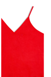Regata Visco Viena Sleeveless Vermelho