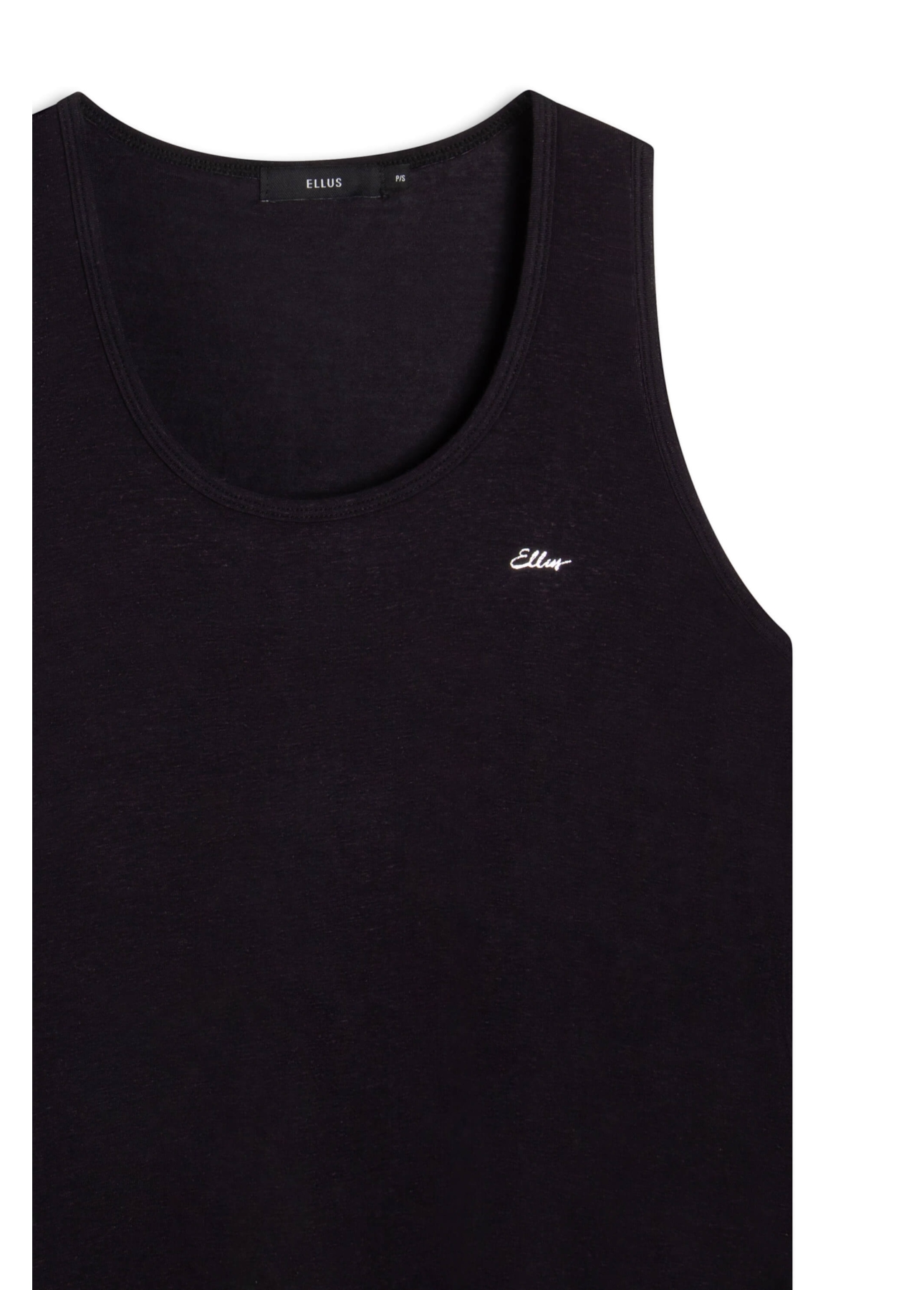 Regata Viscolinho Basic Preto