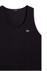 Regata Viscolinho Basic Preto