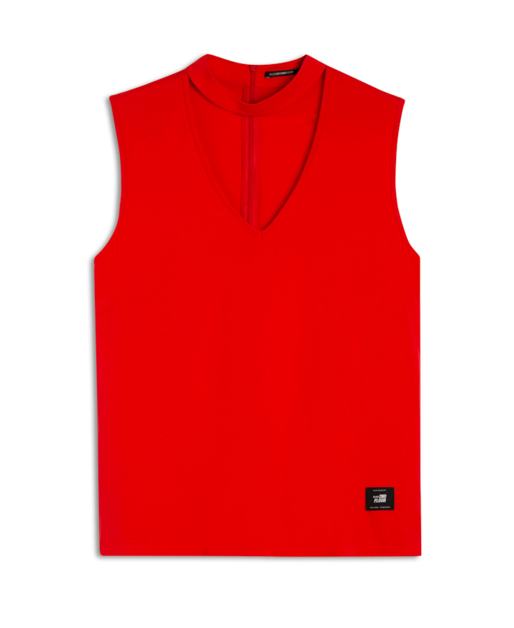 Regata Viscose Chocker 2nd Floor Vermelho