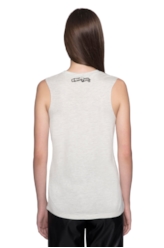 Regata Viscose Melange Banana Crush Cinza Mescla