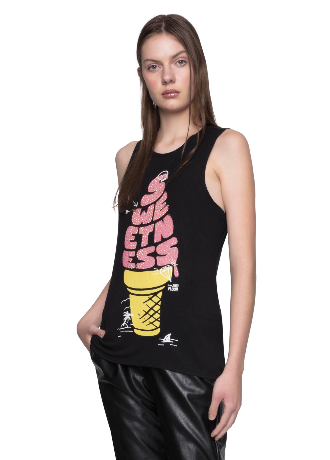 Regata Viscose Sweetness Preto