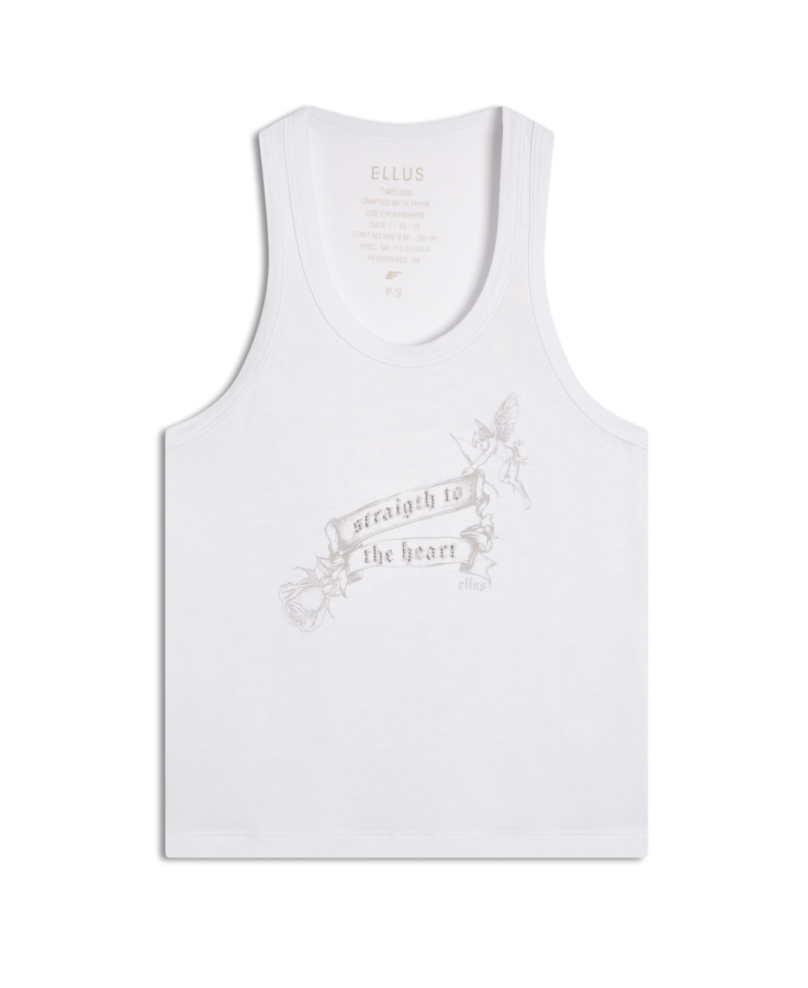 Regata Viscotricot Sleeveless Branco