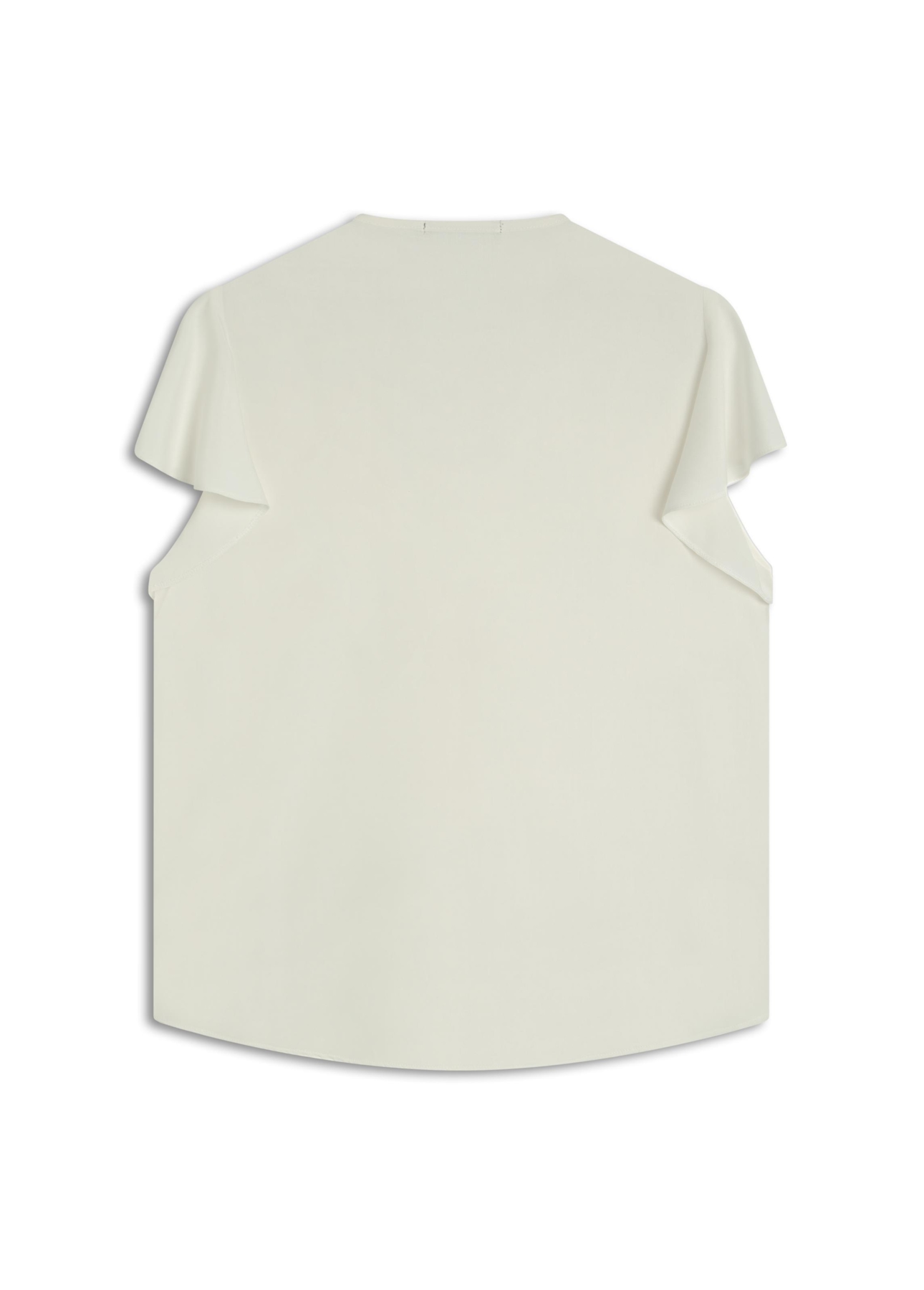 Regata Voil  Ruffle Branco