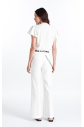 Regata Voil  Ruffle Branco