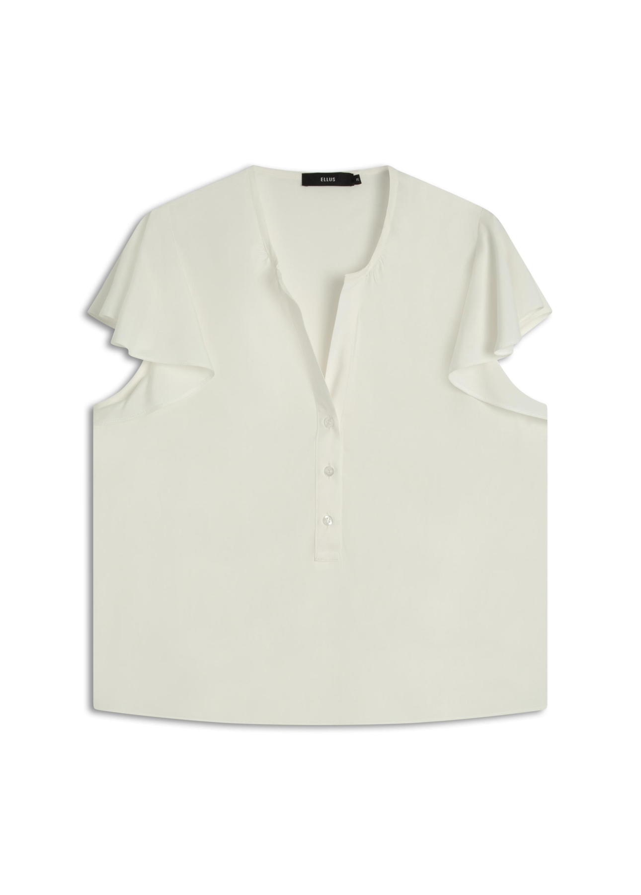 Regata Voil  Ruffle Branco