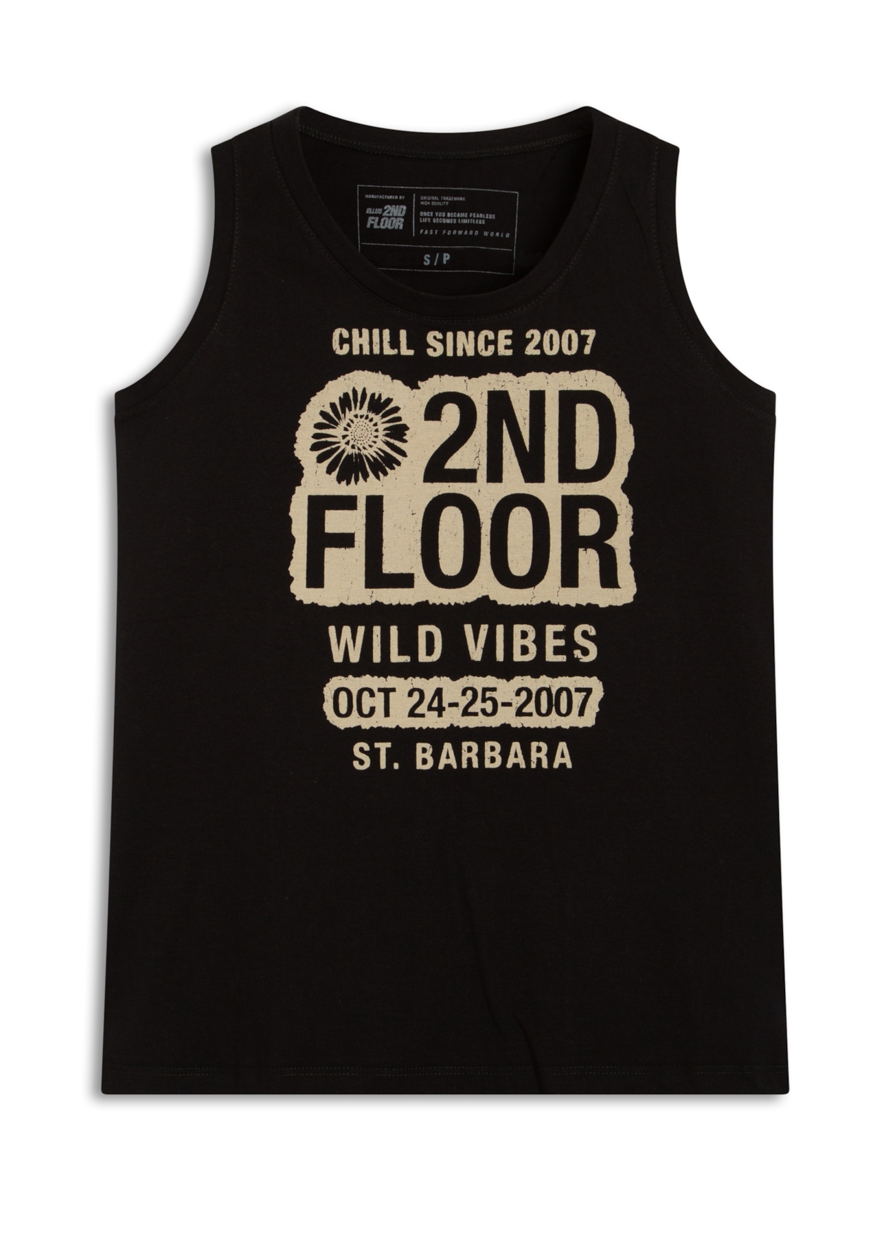 Regata Wild Vibes Preto