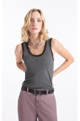 Rib Tule Ellus Originals Regata Chumbo Mescla