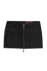 Saia Blue Brown Mini Amaciado