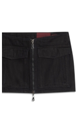 Saia Blue Brown Mini Amaciado