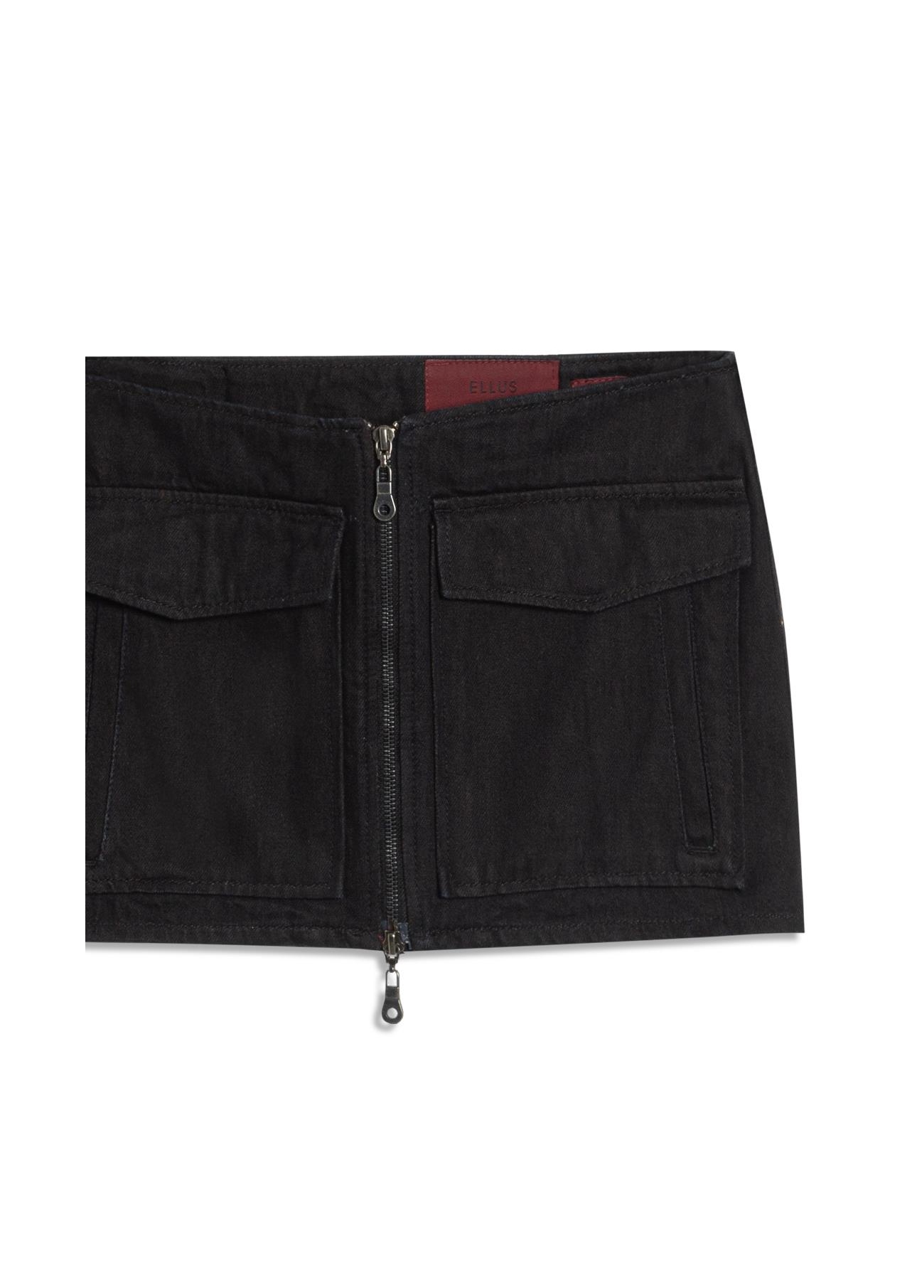 Saia Blue Brown Mini Amaciado