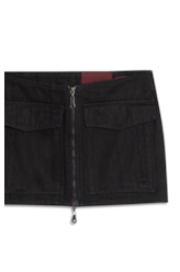 Saia Blue Brown Mini Amaciado