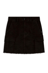 Saia Camouflage Color Zoe Marrom Escuro