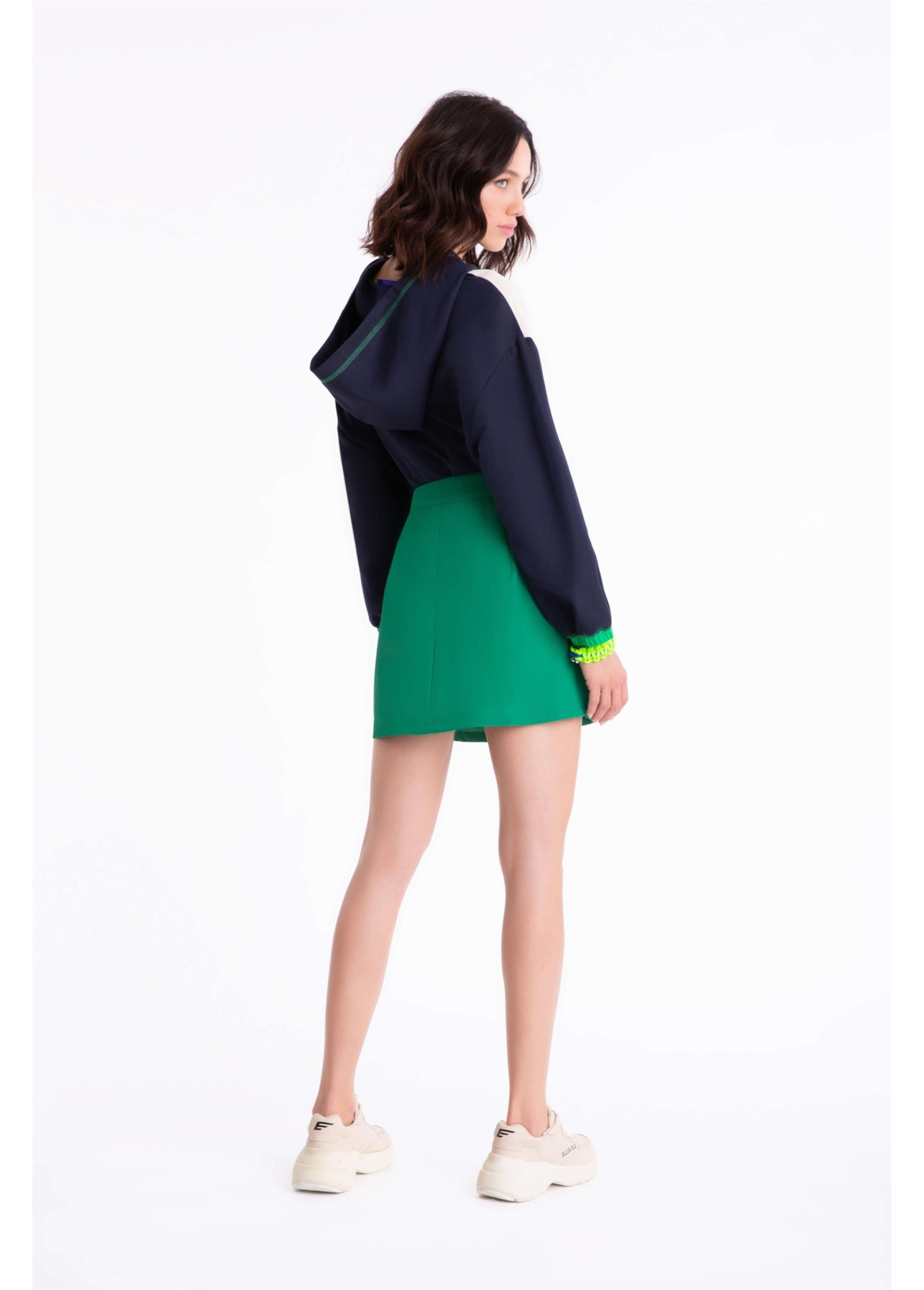 Saia Cargo Pocket Verde Bandeira