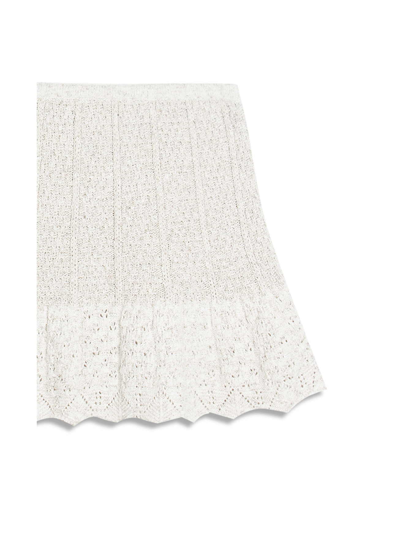 Saia Coco Flame Skirt Natural