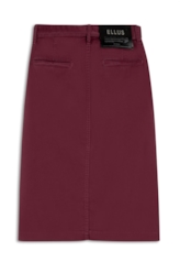 Saia Color Canvas Midi Sangria