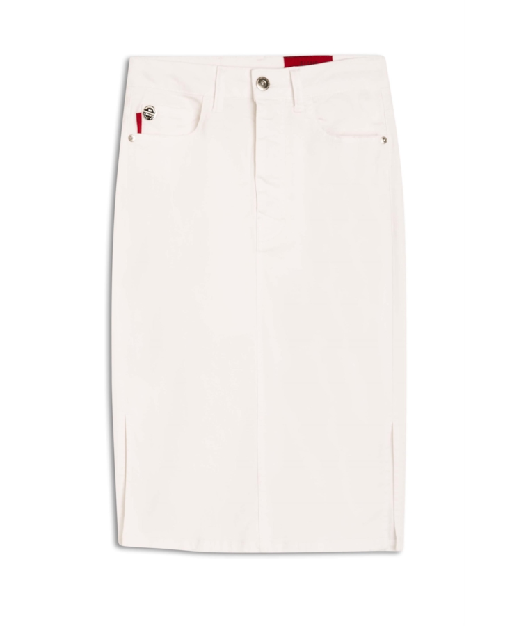 Saia Color Khloe Branco
