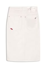 Saia Color Khloe Branco