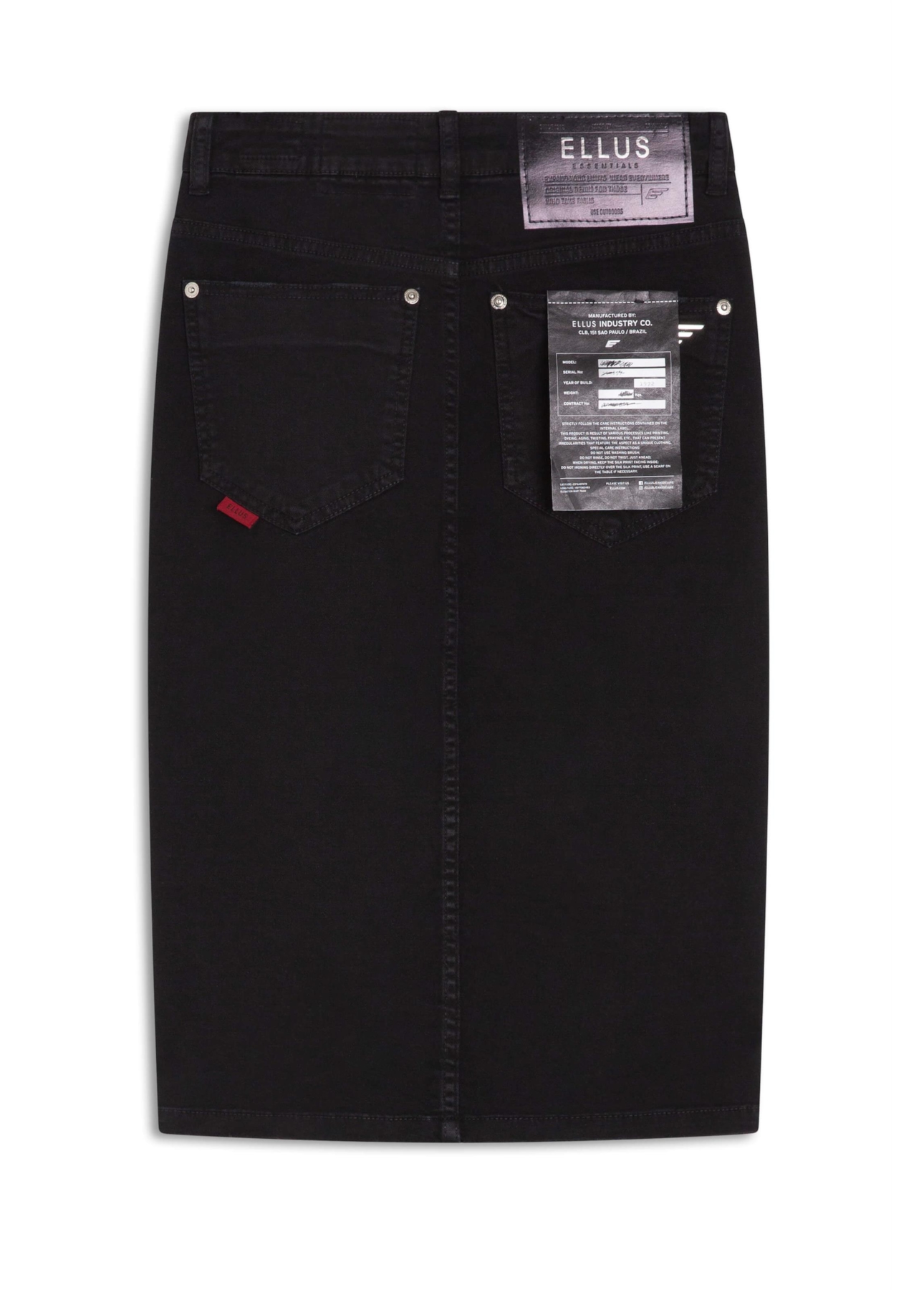 Saia Color Khloe Preto