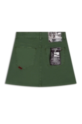 Saia Color Light Emma Verde Oliva