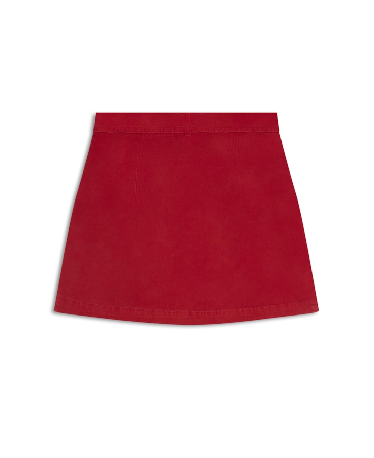 Saia Color Twill Cargo Vinho