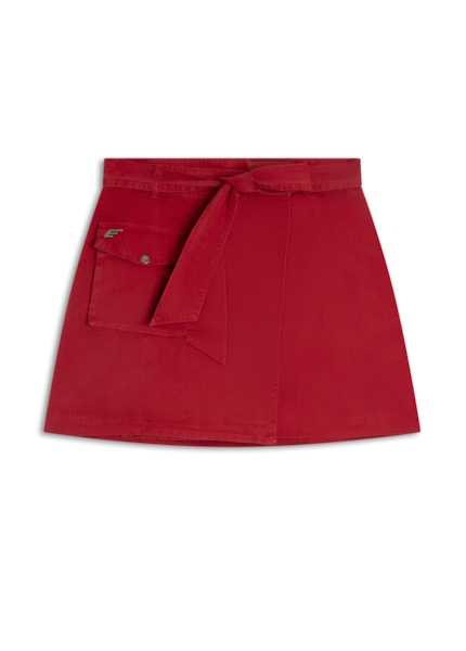 Saia Color Twill Cargo Vinho