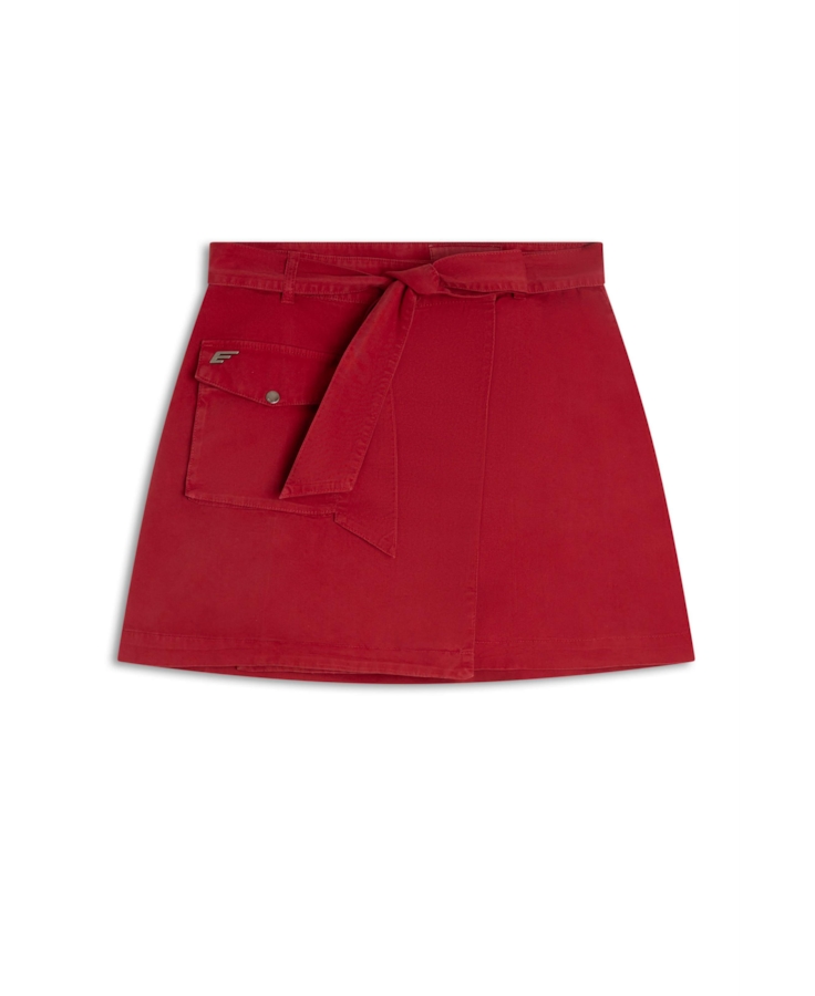 Saia Color Twill Cargo Vinho
