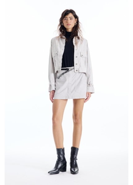 Saia Color Twill Emma Silver