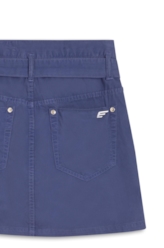 Saia Color Twill Higher Azul Jeans