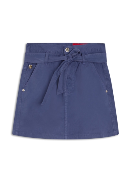 Saia Color Twill Higher Azul Jeans