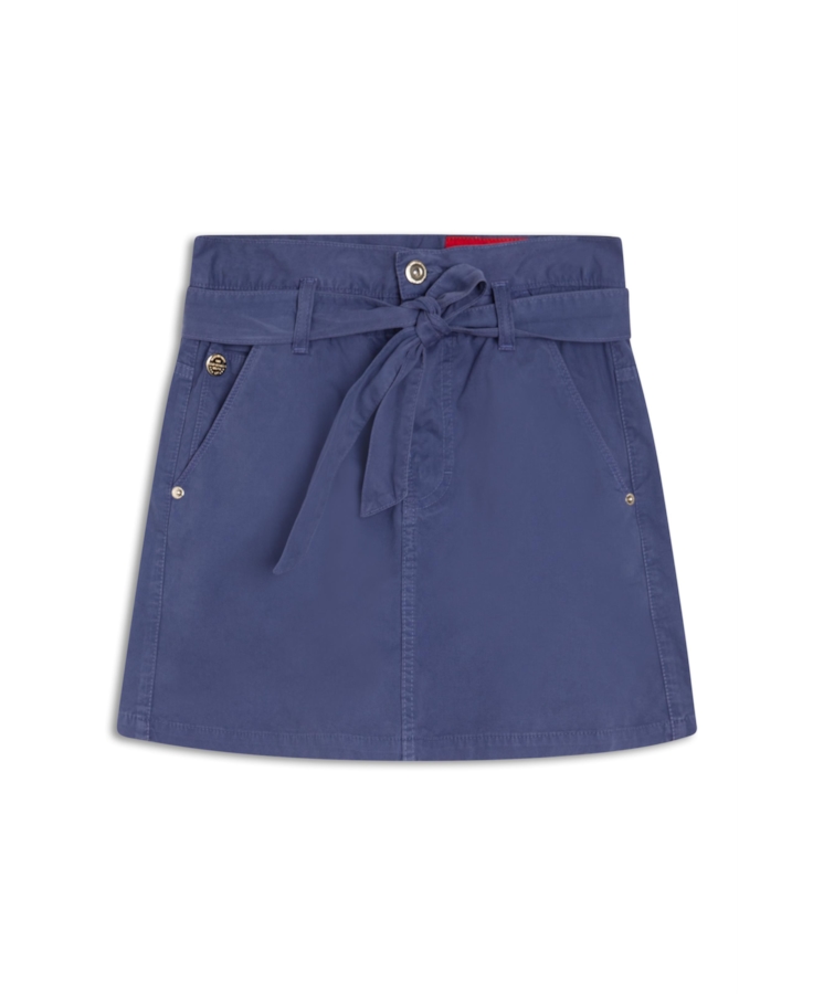 Saia Color Twill Higher Azul Jeans