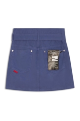Saia Color Twill Higher Azul Jeans