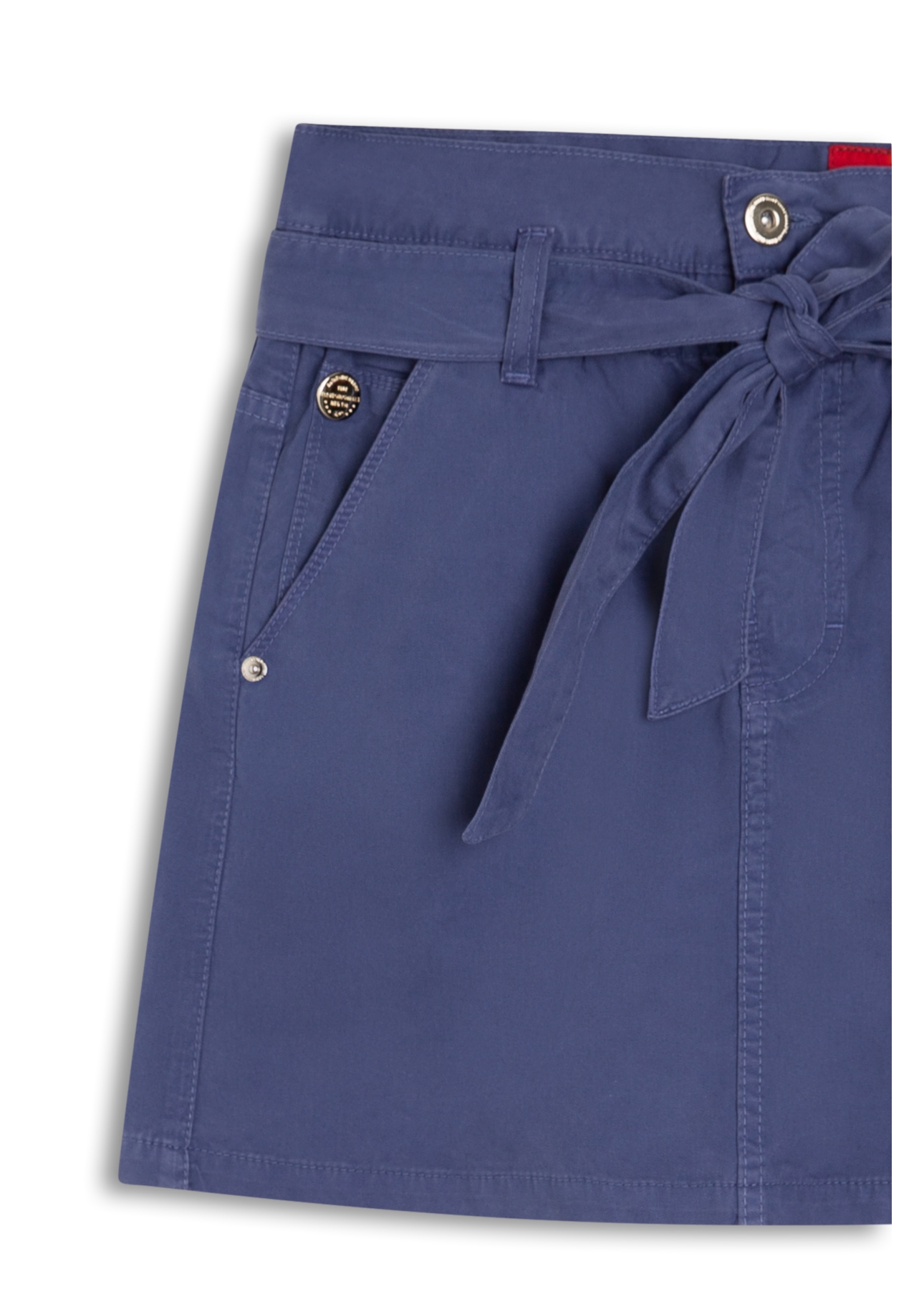 Saia Color Twill Higher Azul Jeans