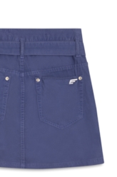 Saia Color Twill Higher Azul Jeans