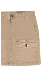 Saia Color Twill Power Cargo Nude