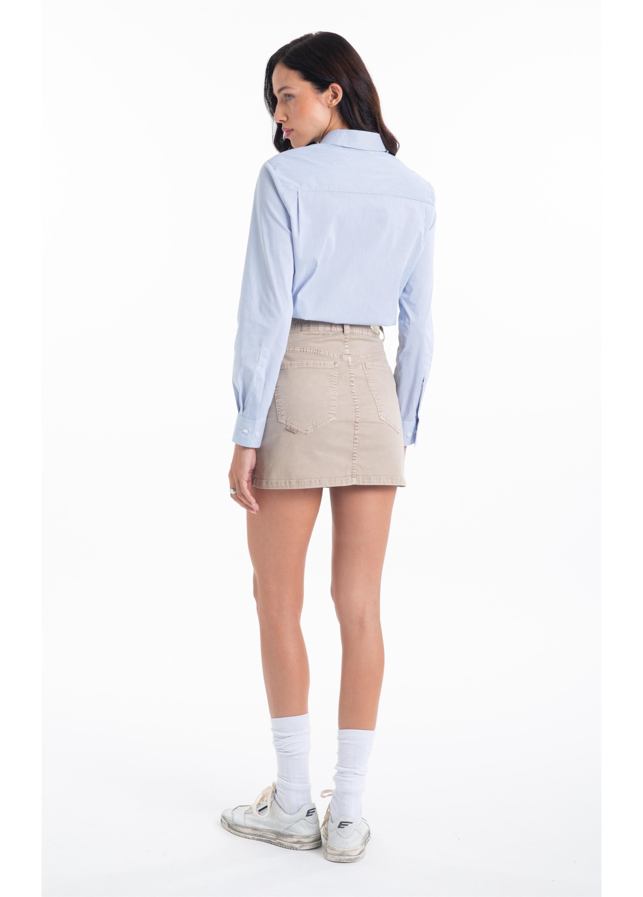 Saia Color Twill Power Cargo Nude