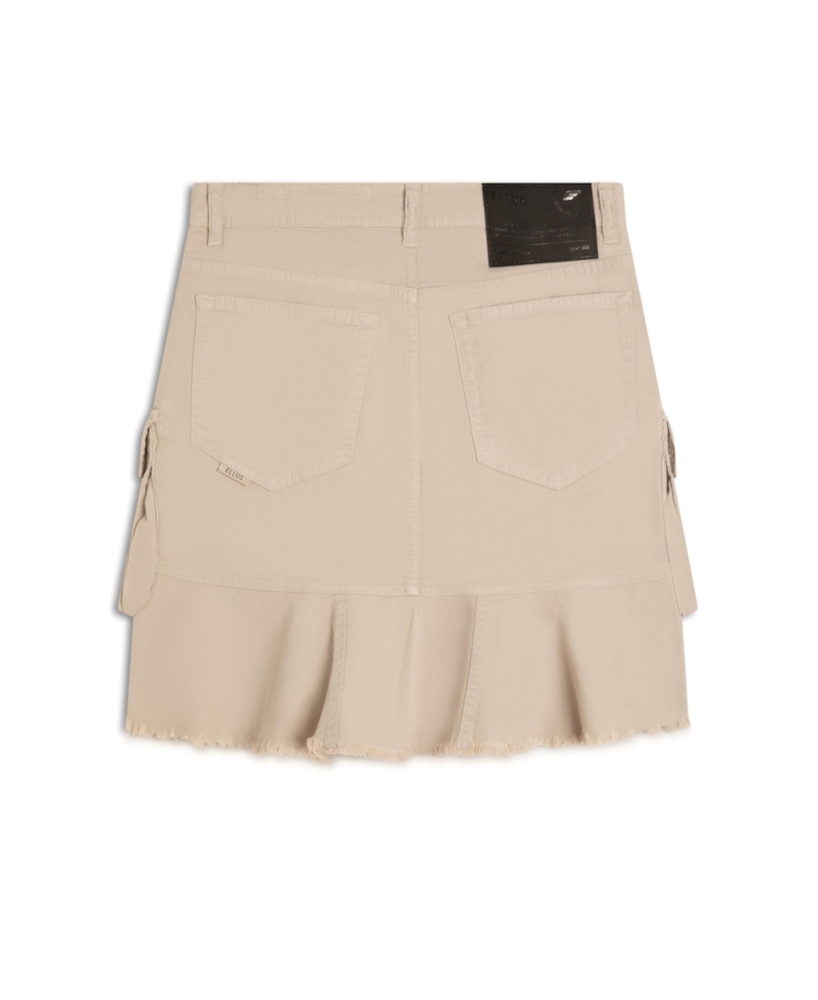 Saia Color Twill Power Cinza Claro