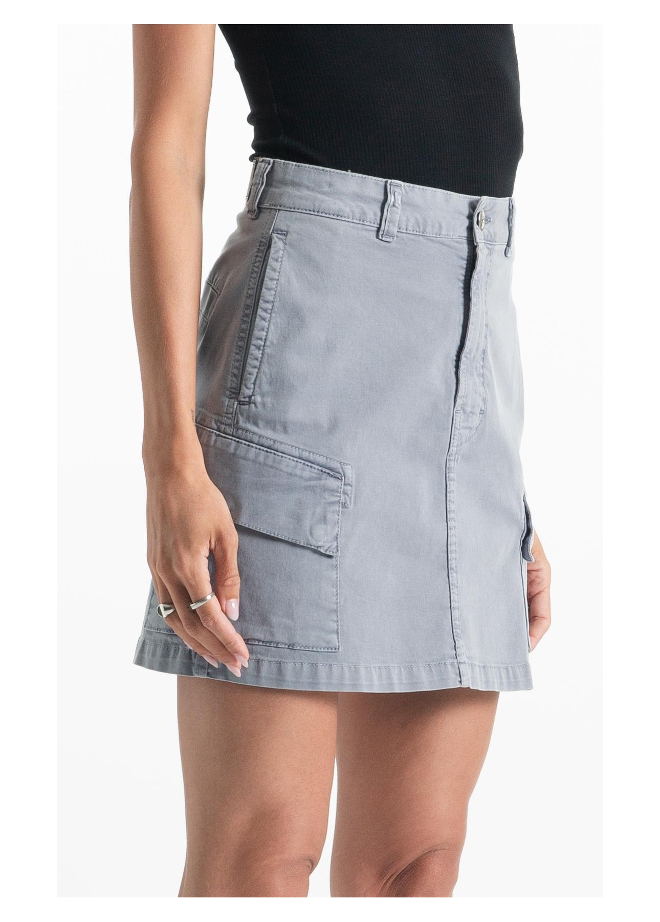 Saia Color Twill Power Emma Cargo Blue Vintage