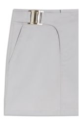 Saia Color Twill Power Fivela Silver
